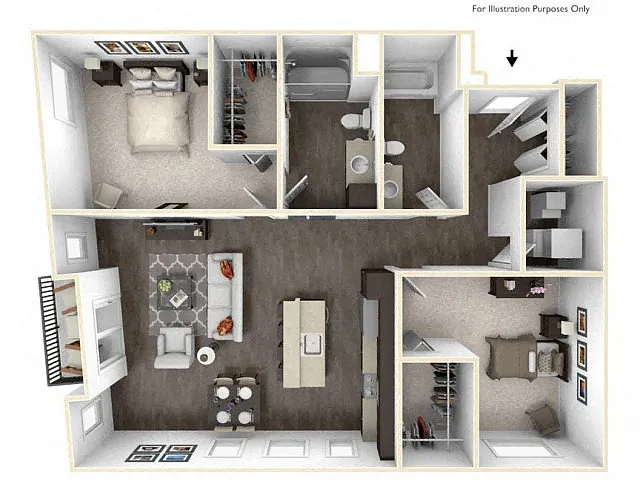 Floor plan FLUX