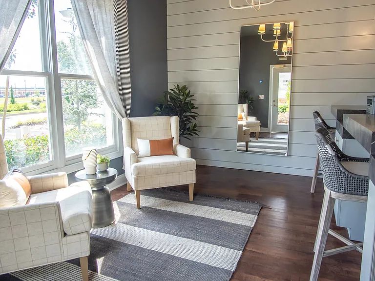 Comfortable seating areas are strategically arranged to provide you with the ideal work environment, whether you're tackling a project, studying, or catching up on emails.