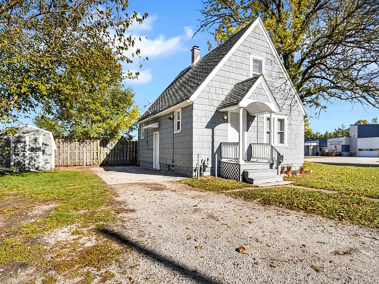 Charming A-Frame house combines historic charm with modern amenities.