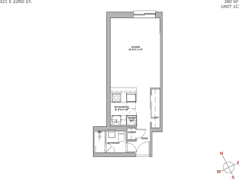 321 E 22nd St #1C — Photo 6