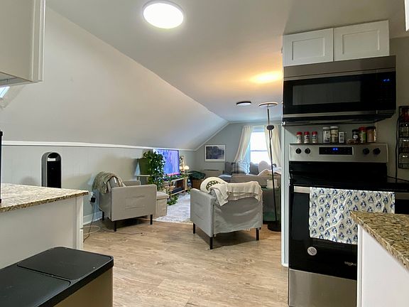 Kitchen and living room