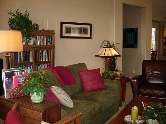 Enjoy your fireplace and TV from the living room and or the kitchen.