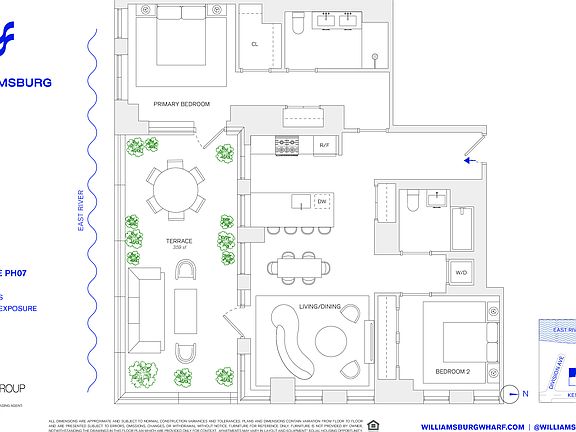 2nd image of 482 Kent Ave #Penthouse 7