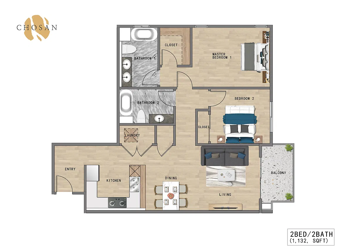 Floor plan B6