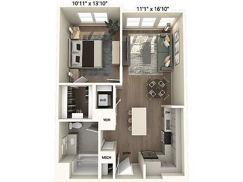 Floor plan A1m3-Upgrade