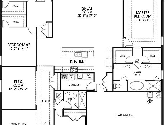 Elevation B - 1st Floor
