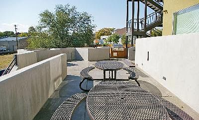 Community area with BBQ