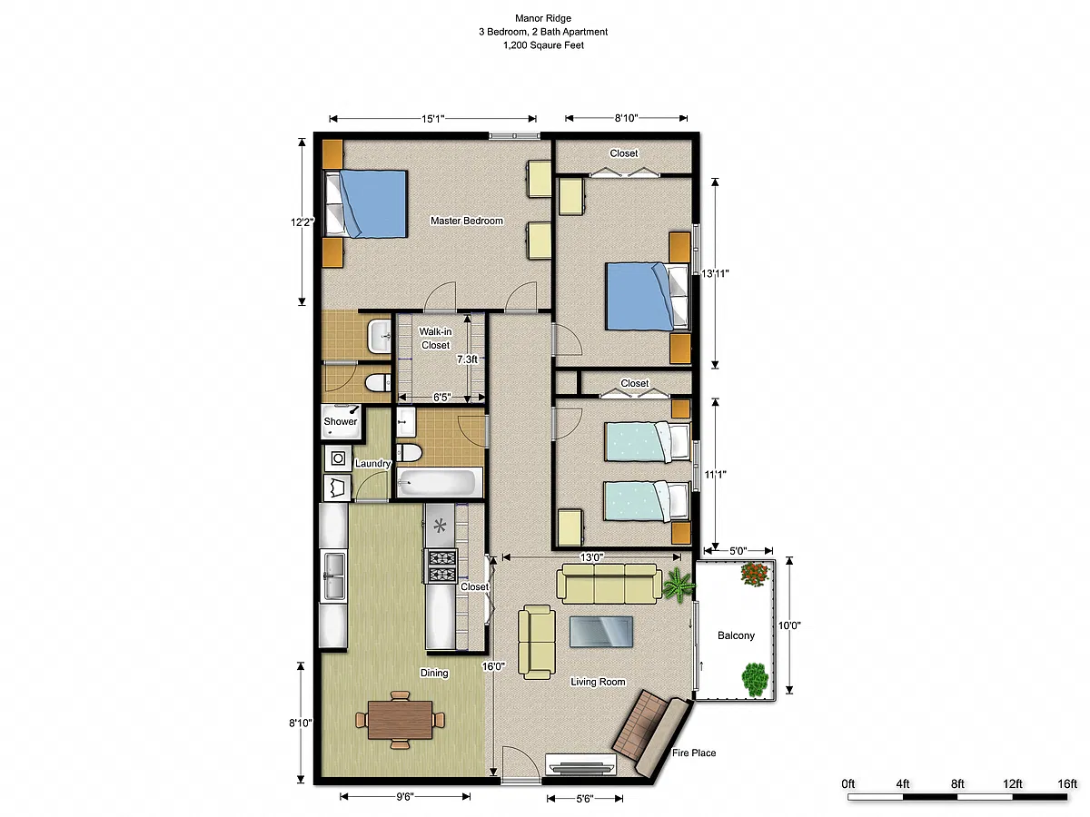 Floor plan C1