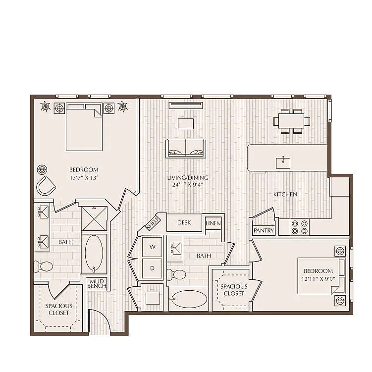 Floor plan B2