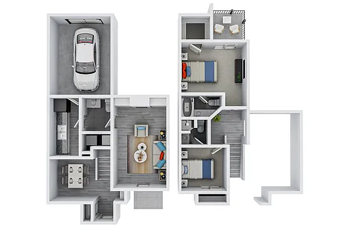 Floor plan B3