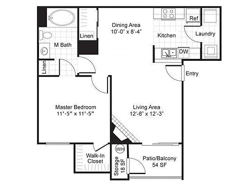 Floor plan A1