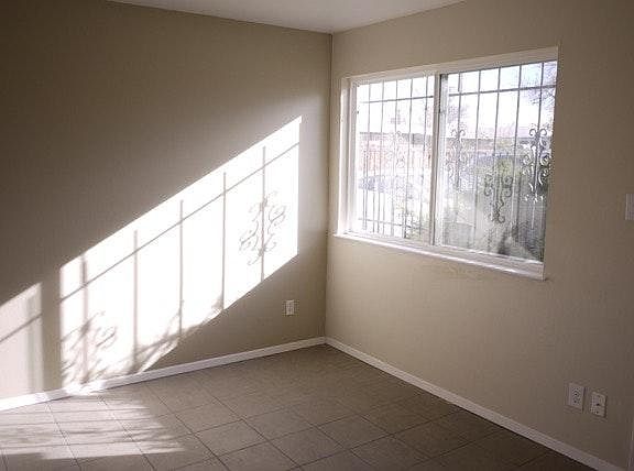 Living room w/ all new windows