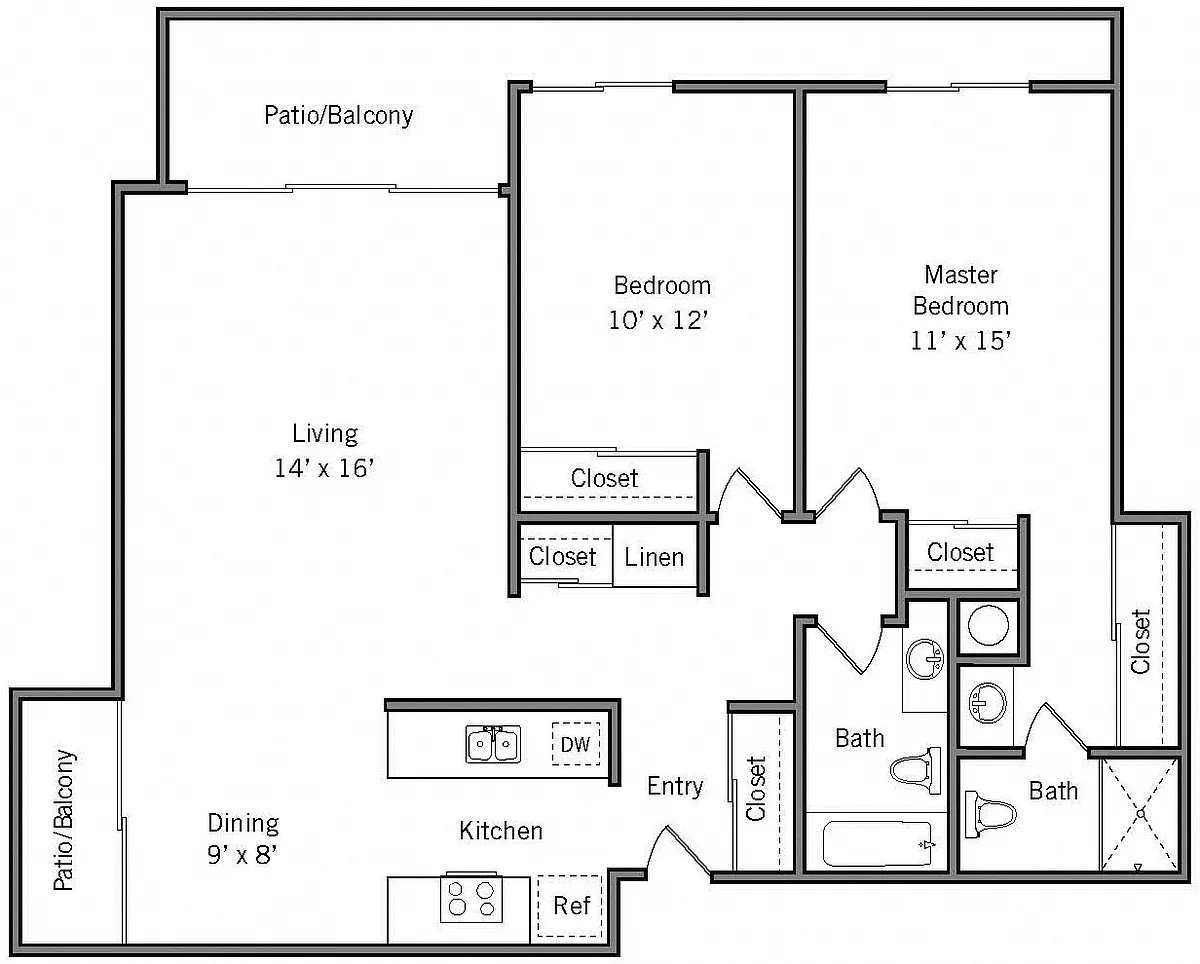 Floor plan 2E