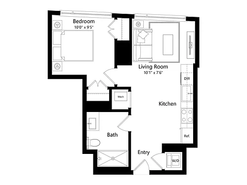 Floor plan Verde A06