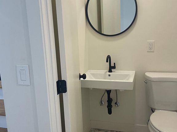 Downstairs half bathroom