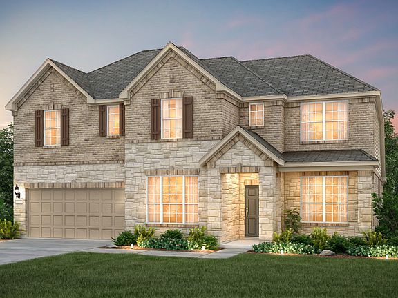 The Oak Grove, a 2-story plan shown as Exterior D