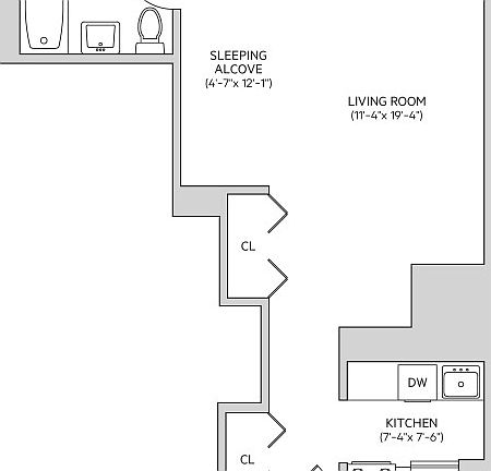 2nd image of 200 W 60th St APT 7E