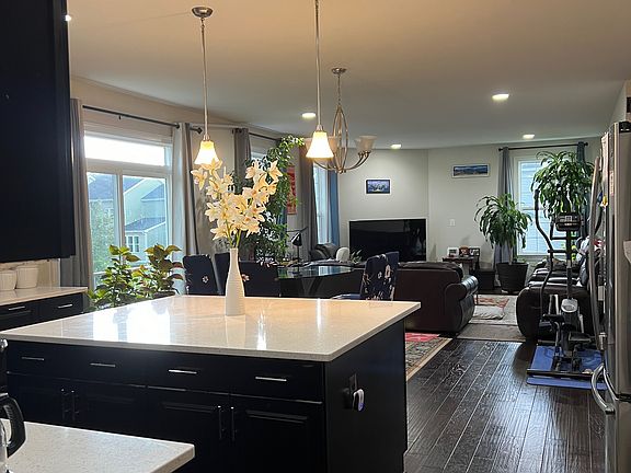 Living Room attached Kitchen