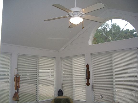 Screened and glassed Florida Room that has heat too!!