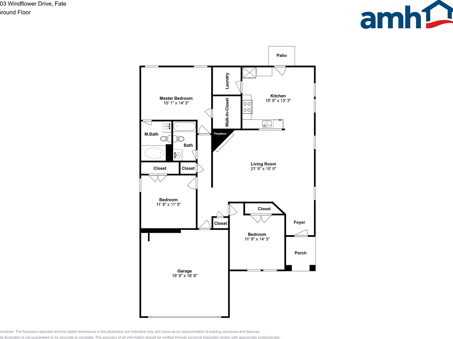 3 bed, 2.0 bath, 1527 sqft, $1,915 — Photo 2