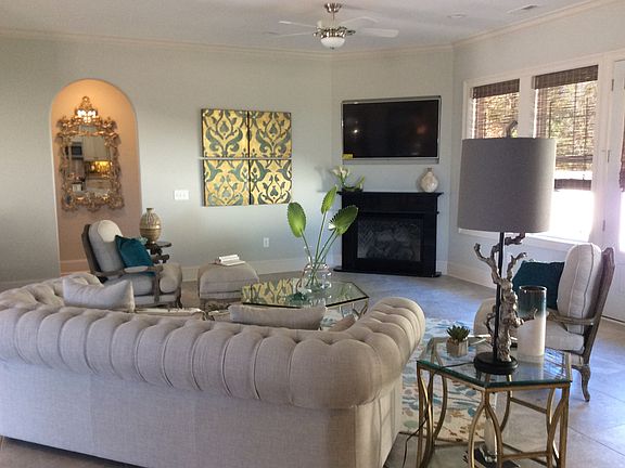 Gas Fireplace in Living Room