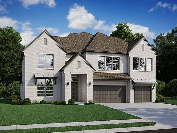 Vienna Elevation D Painted Brick