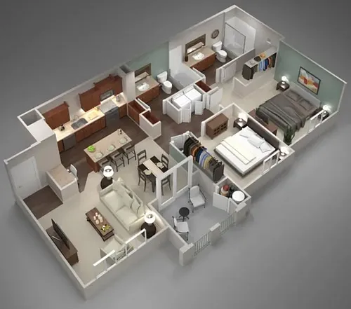 Floor plan 2X2-1153