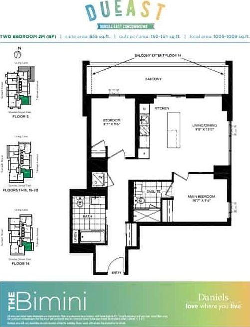 2nd image of 225 Sumach St #1903
