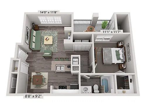 Floor plan Ashcroft