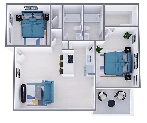 Floor plan B2 Classic