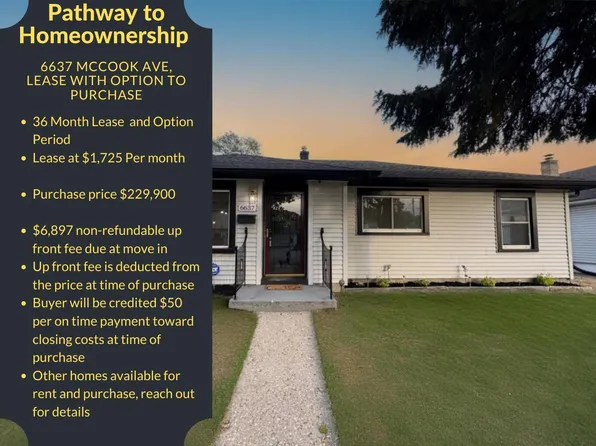 6637 S McCook Ave, Hammond, IN 46323