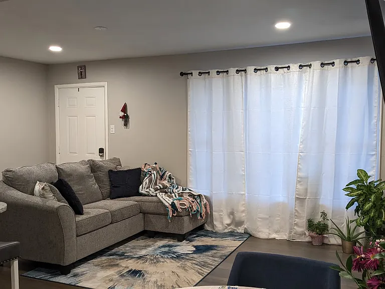 Furnished living room area