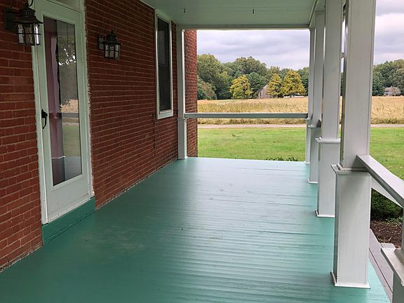 Front porch and door.