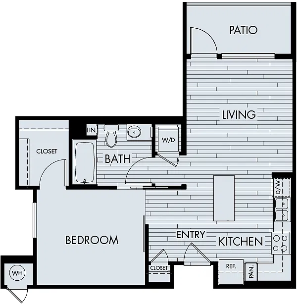 Floor plan Vantis Plan 1A