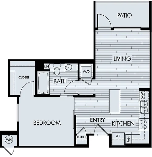 Floor plan Vantis Plan 1A