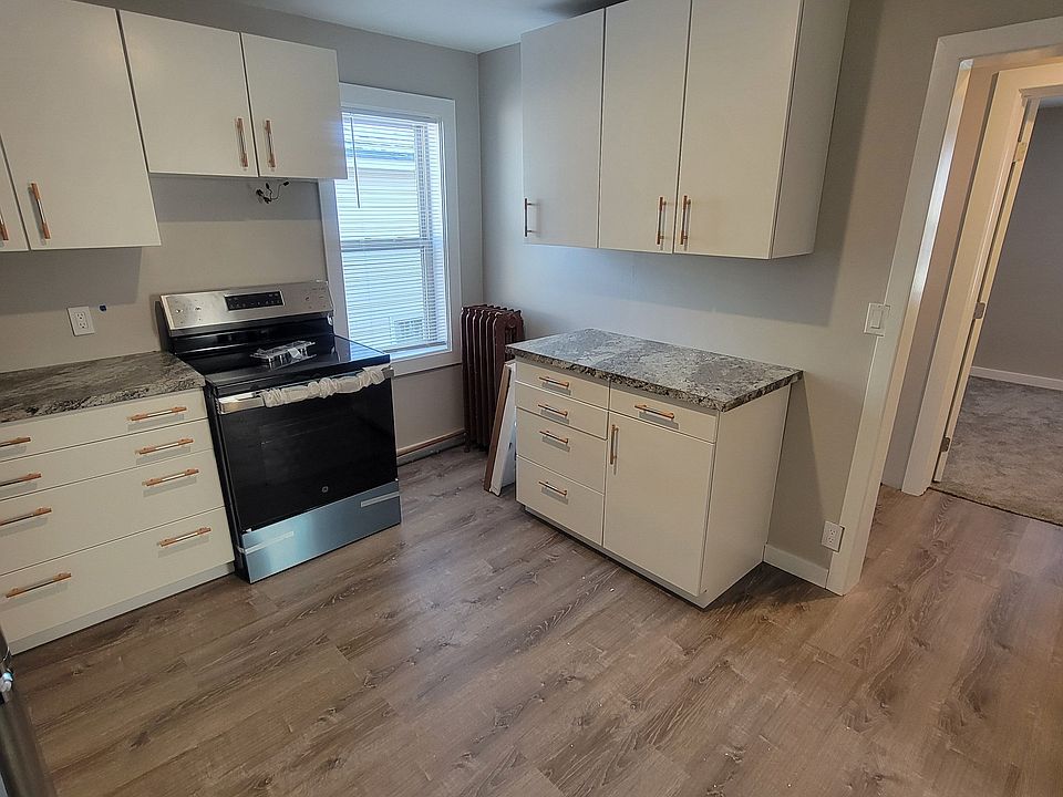 New vinyl flooring.