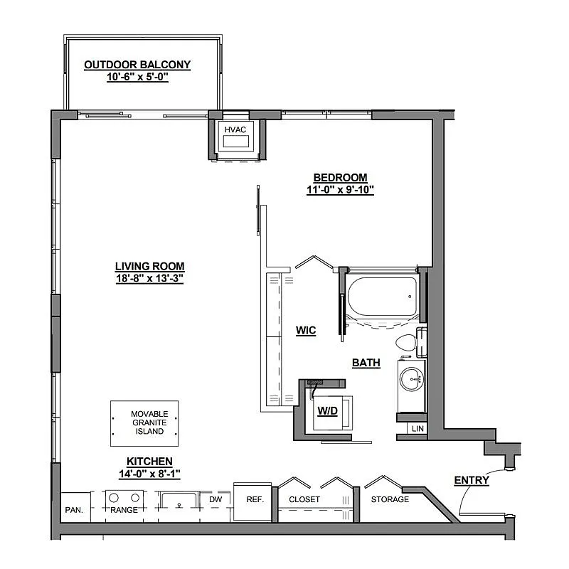 Floor plan A7
