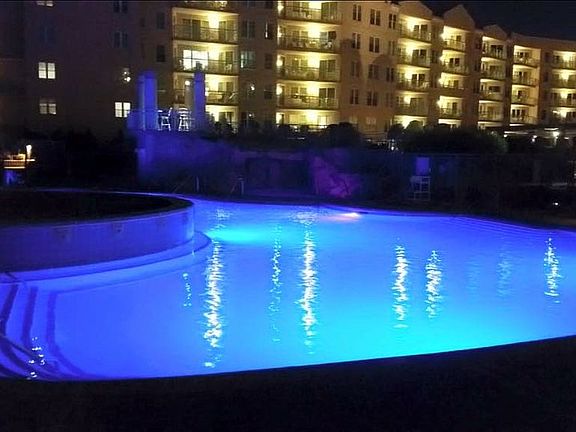 Main pool at night