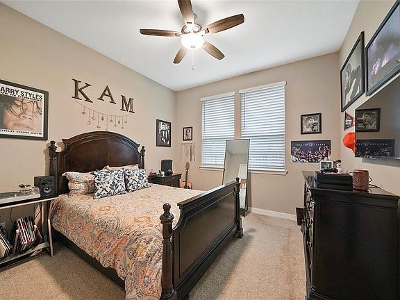 Bedroom on the other side of the Jack and Jill has lots of space and a great size closet as well.