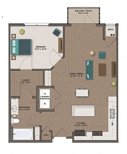 Floor plan Ford