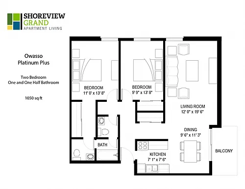 Floor plan Owasso - Platinum Plus