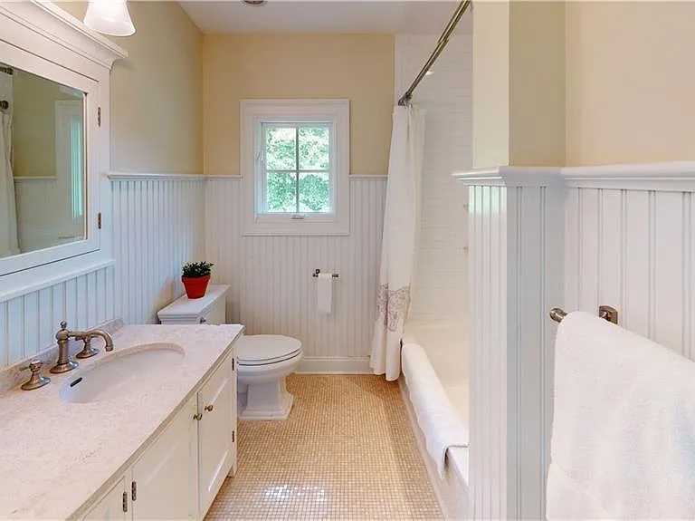 Updated bath with Waterworks fixtures