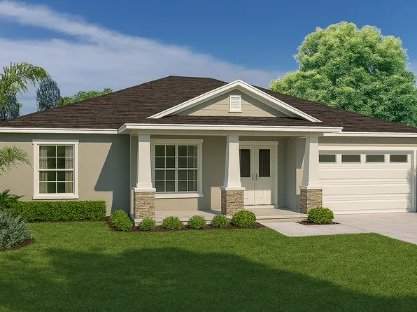 The Gainesville 3 Plan, Okeechobee Scattered Lots by My Florida Home Builder