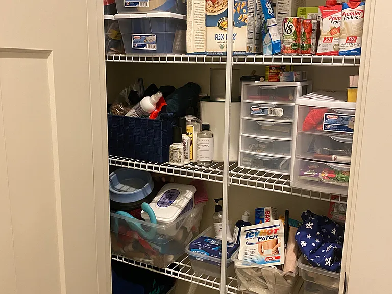 Pantry in hall