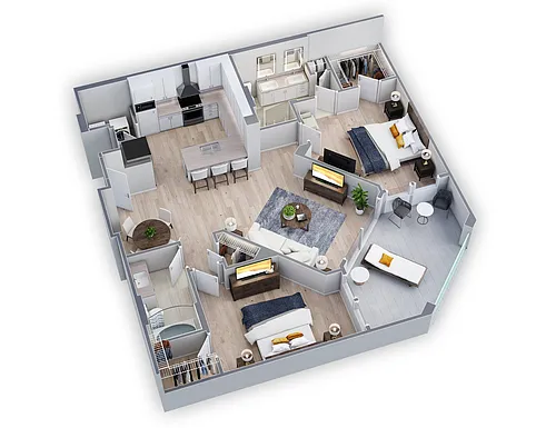 Floor plan Titanium