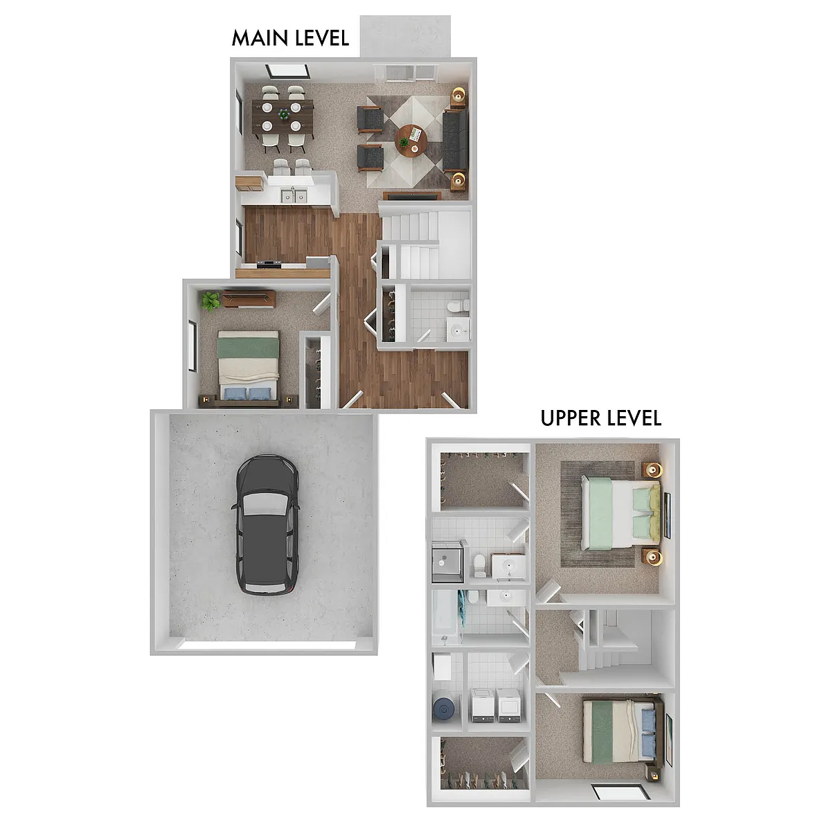 Floor plan Camden - 2 Level / 2 Car