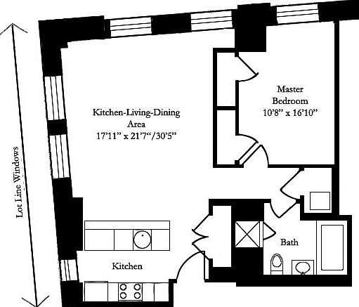 1st image of 110 Livingston St APT 9C