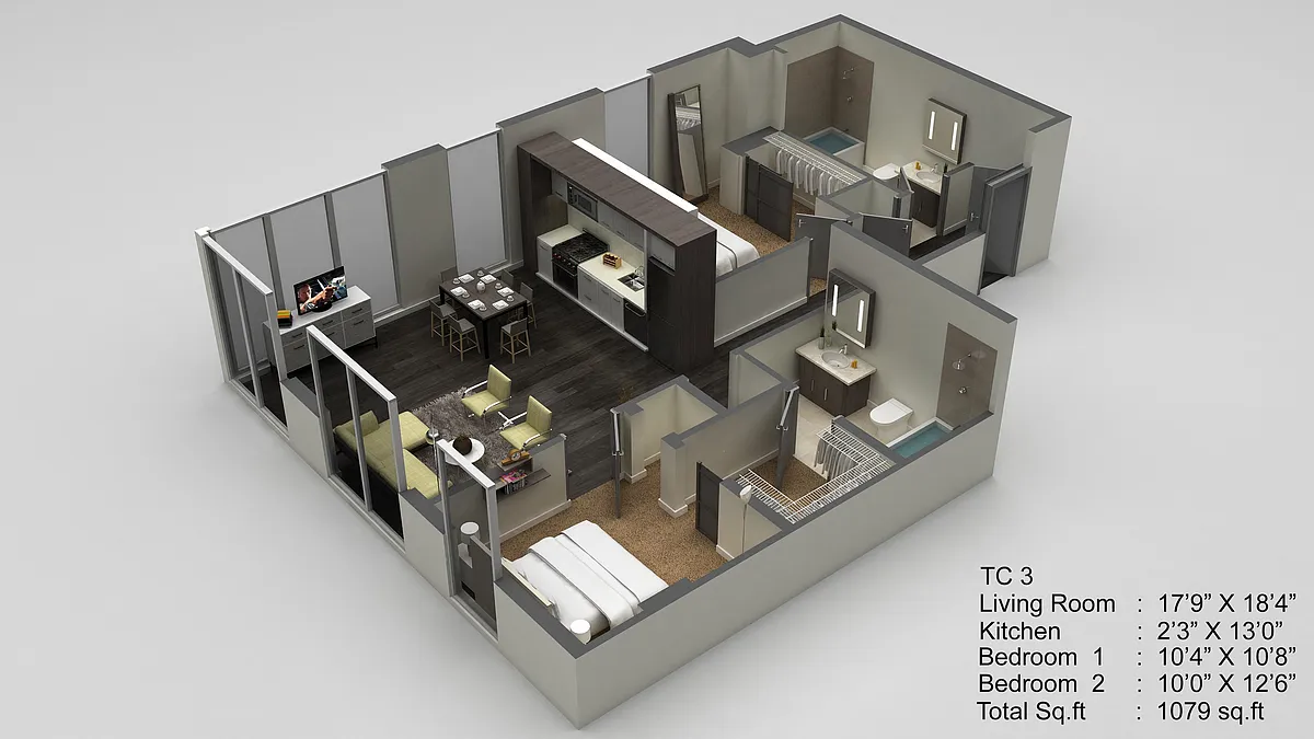 Floor plan TC 3