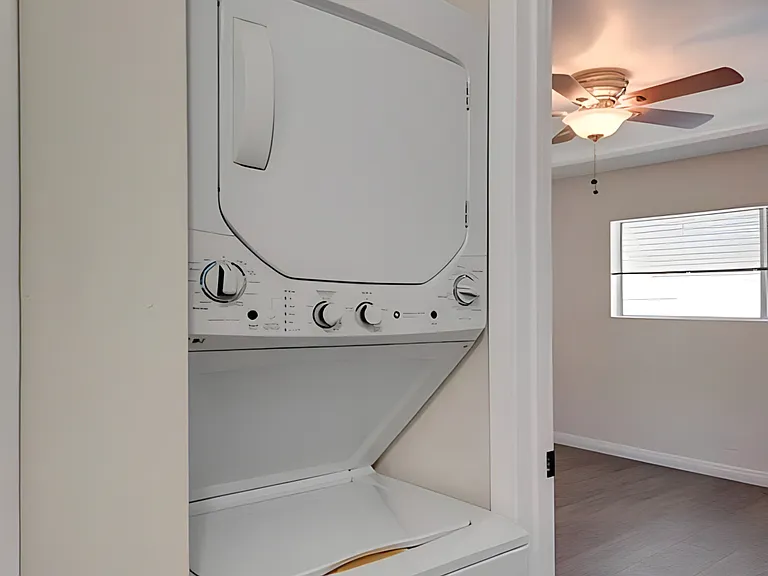 In-unit washer and dryer