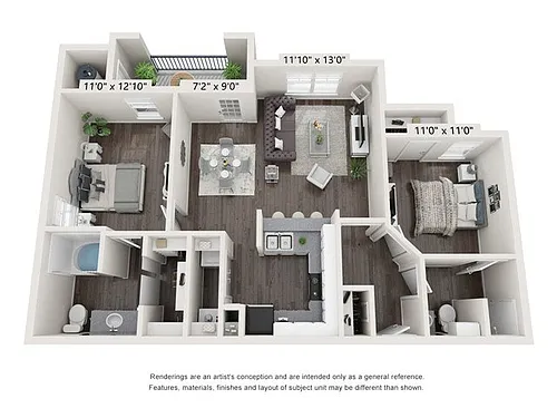 Floor plan B2A